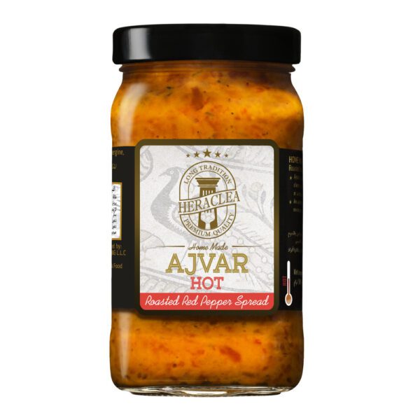 Jar of Heraclea Ajvar Hot